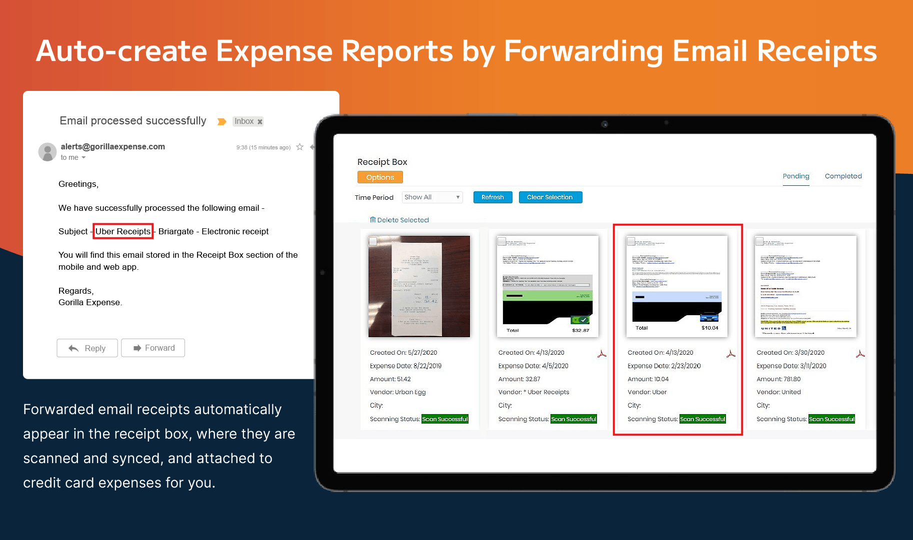 Auto-Create Expense Reports by Forwarding Email Receipts