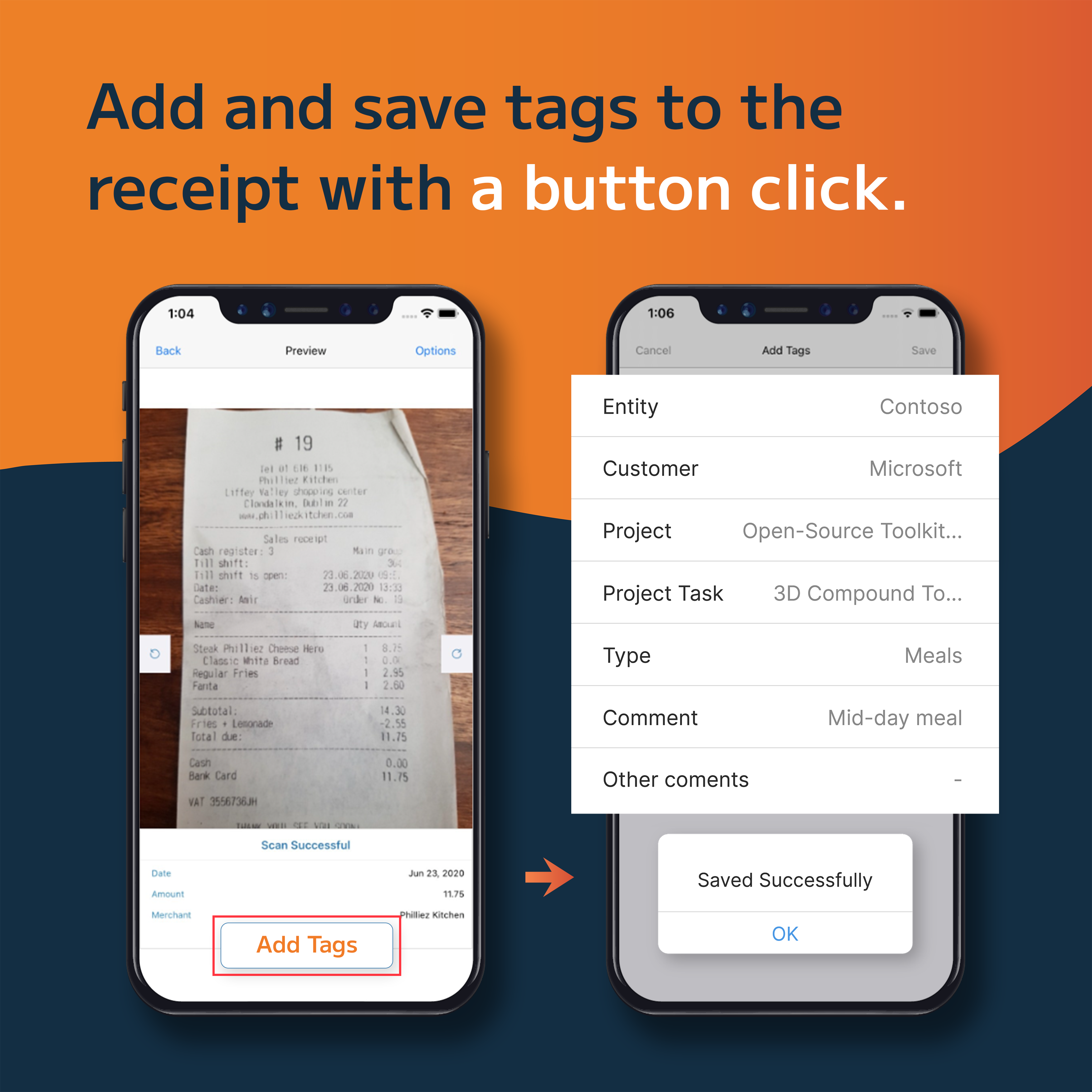 Easily Add Details to Receipts with the Receipt Tag Tool