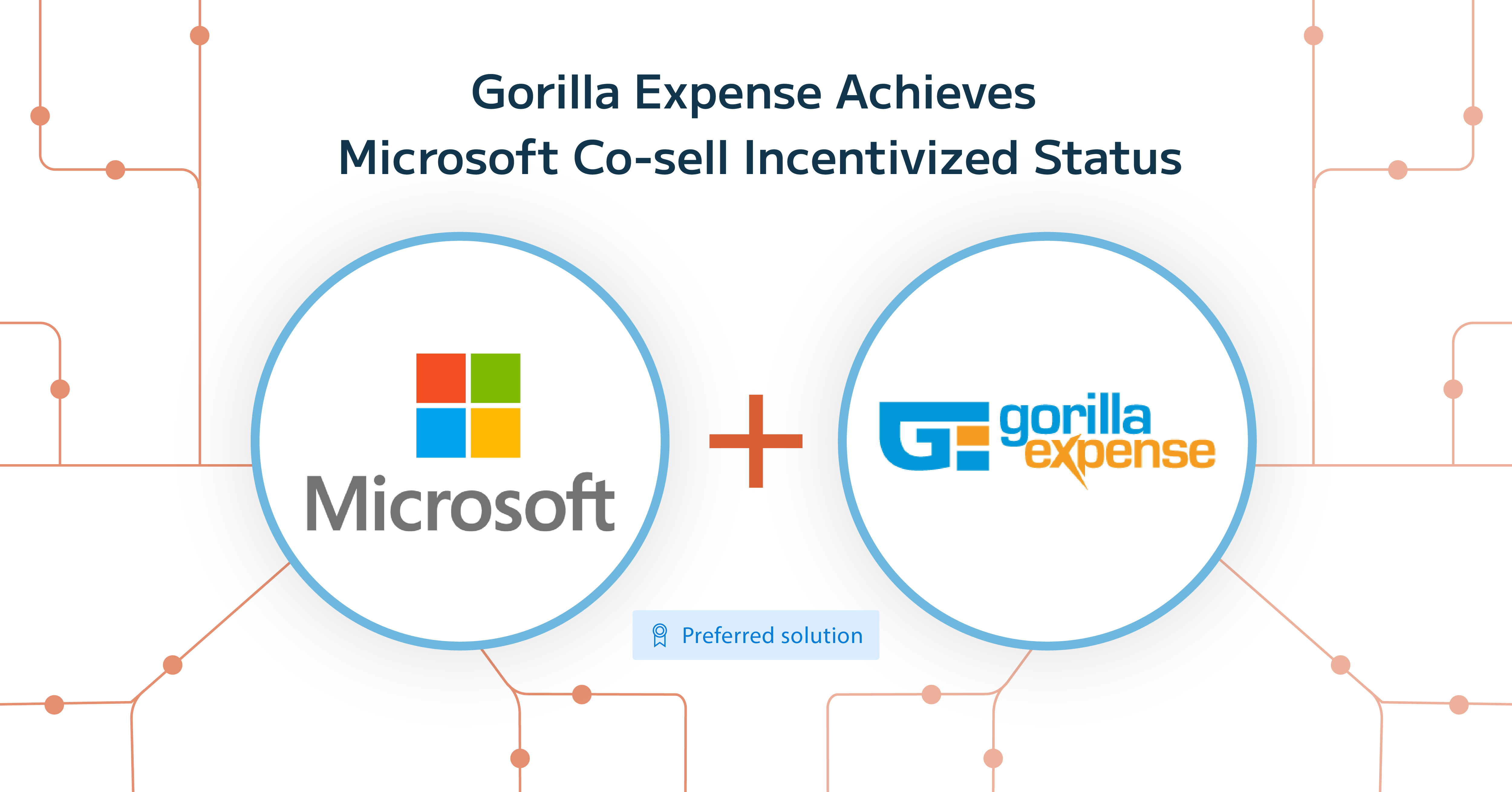 Gorilla Expense Achieves the Azure IP Co-sell Incentivised Status with Microsoft
